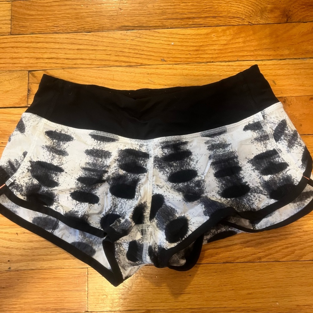 Stylish Black and White Women's Shorts